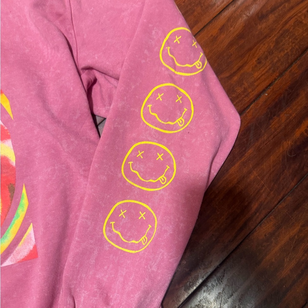 NIRVANA Pink Graphic Tee - Picture 8 of 8